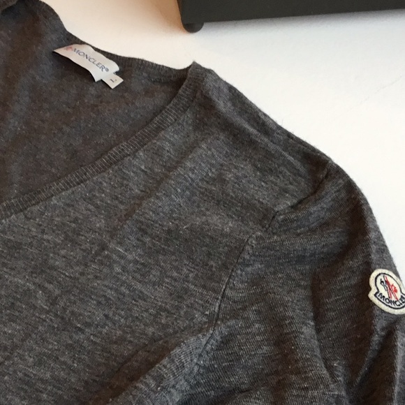 grey moncler sweater